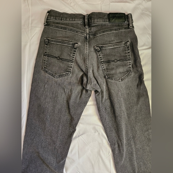 Lucky Brand Mens Faded Black 5 Pocket Zipper Fly Skinny Jeans Size 29 - Picture 12 of 13